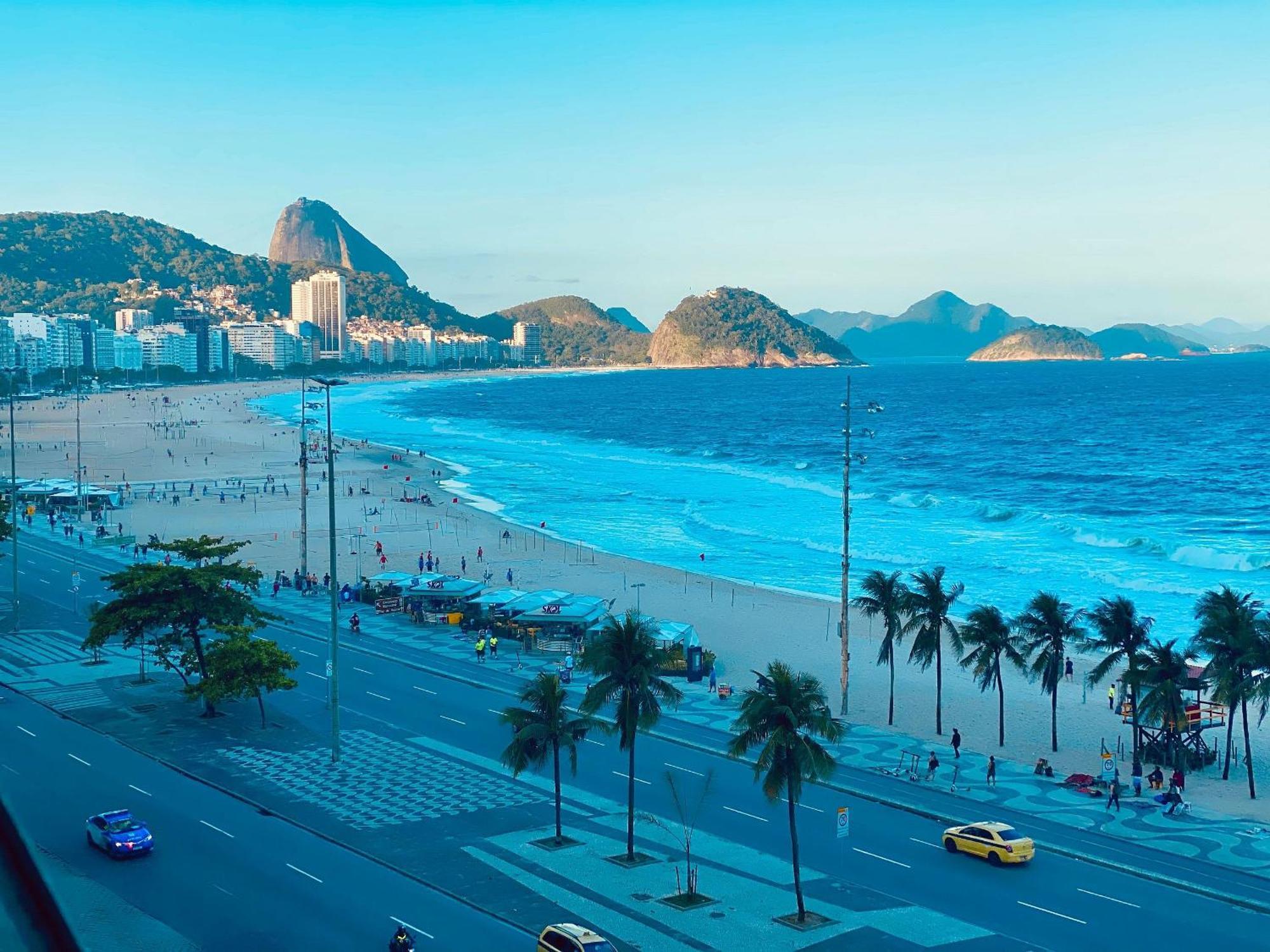 Jump in Bed Copacabana 7 - Av Atlantica de frente para o Mar Río de Janeiro Exterior foto