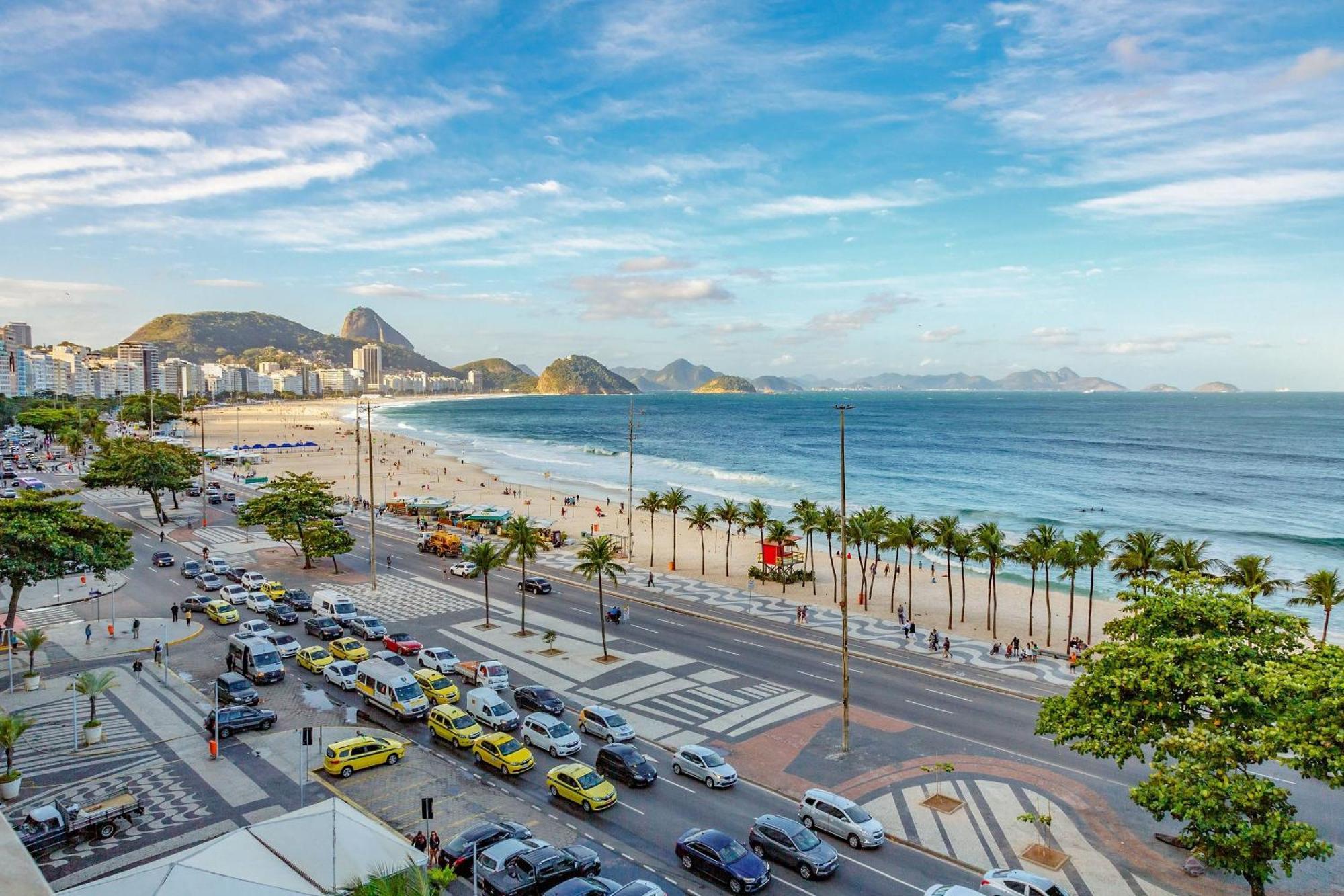 Jump in Bed Copacabana 7 - Av Atlantica de frente para o Mar Río de Janeiro Exterior foto