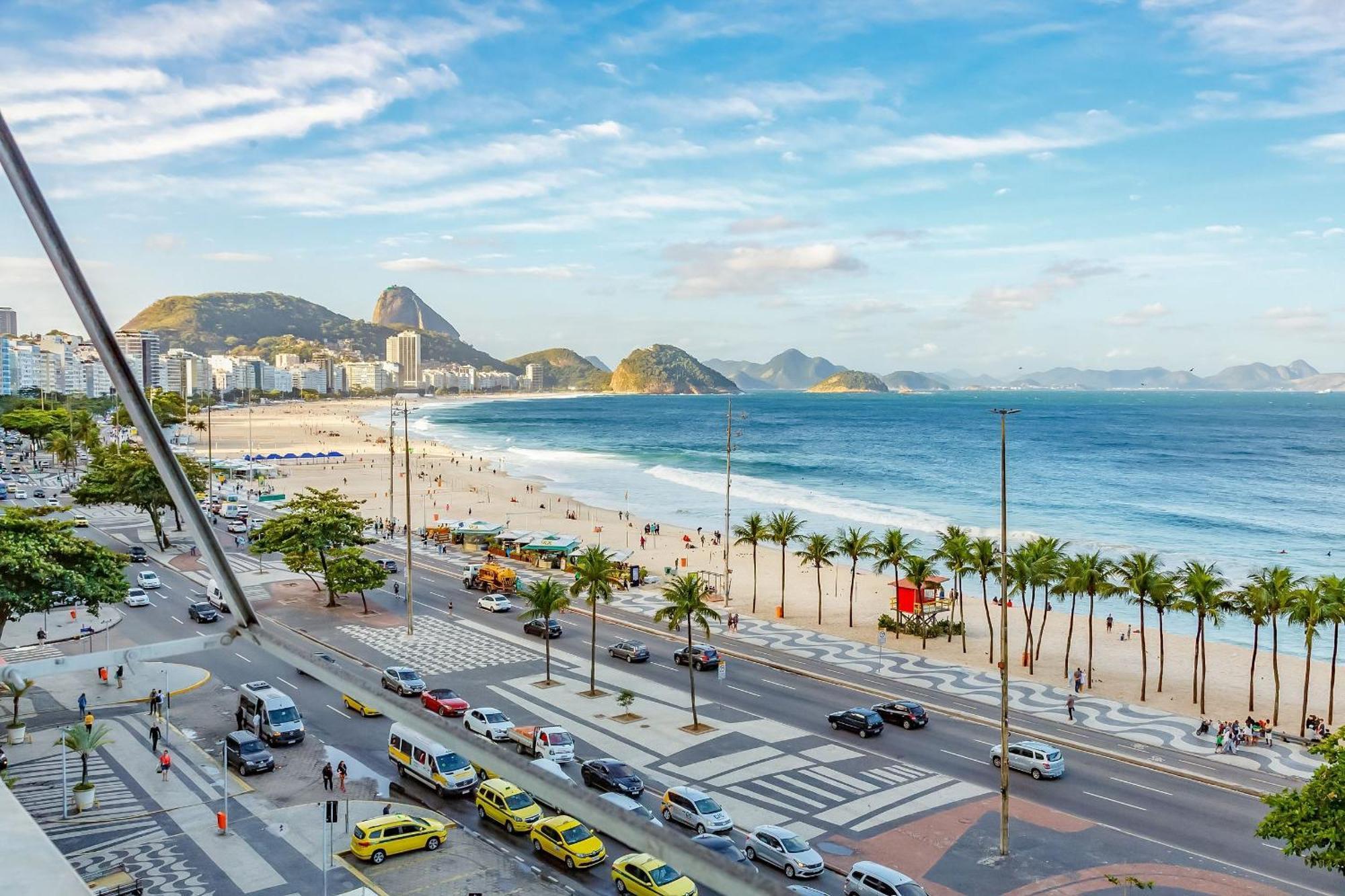 Jump in Bed Copacabana 7 - Av Atlantica de frente para o Mar Río de Janeiro Exterior foto